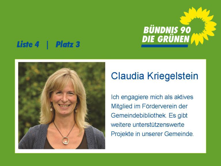 Claudia Kriegelstein