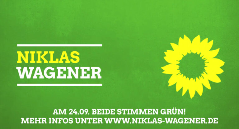 Wählen Sie am 24. September mit ERST- und ZWEITSTIMME GRÜNE!