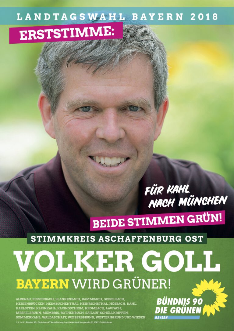 Erststimme für Volker Goll