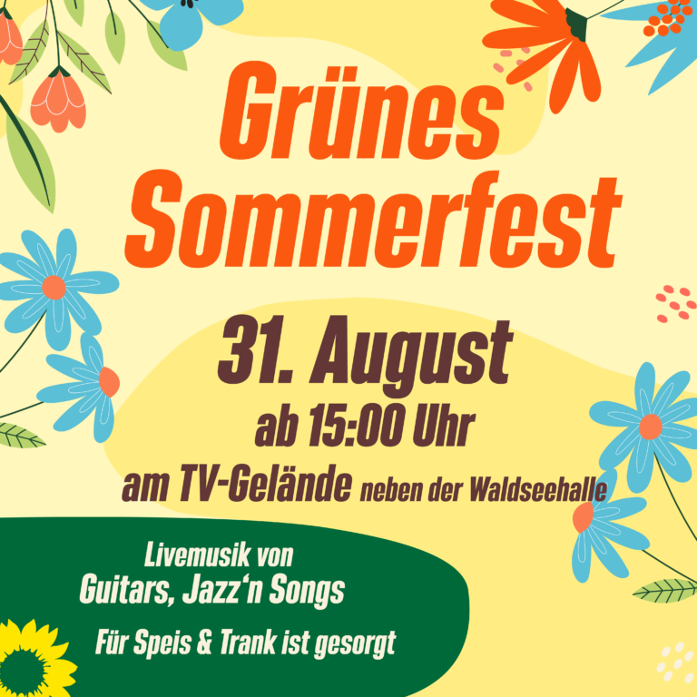 Sommerfest am 31.08.2024