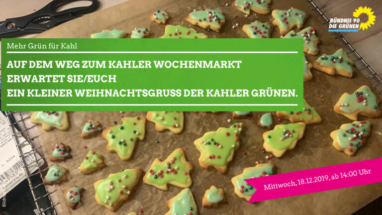 Plätzchen auf dem Wochenmarkt