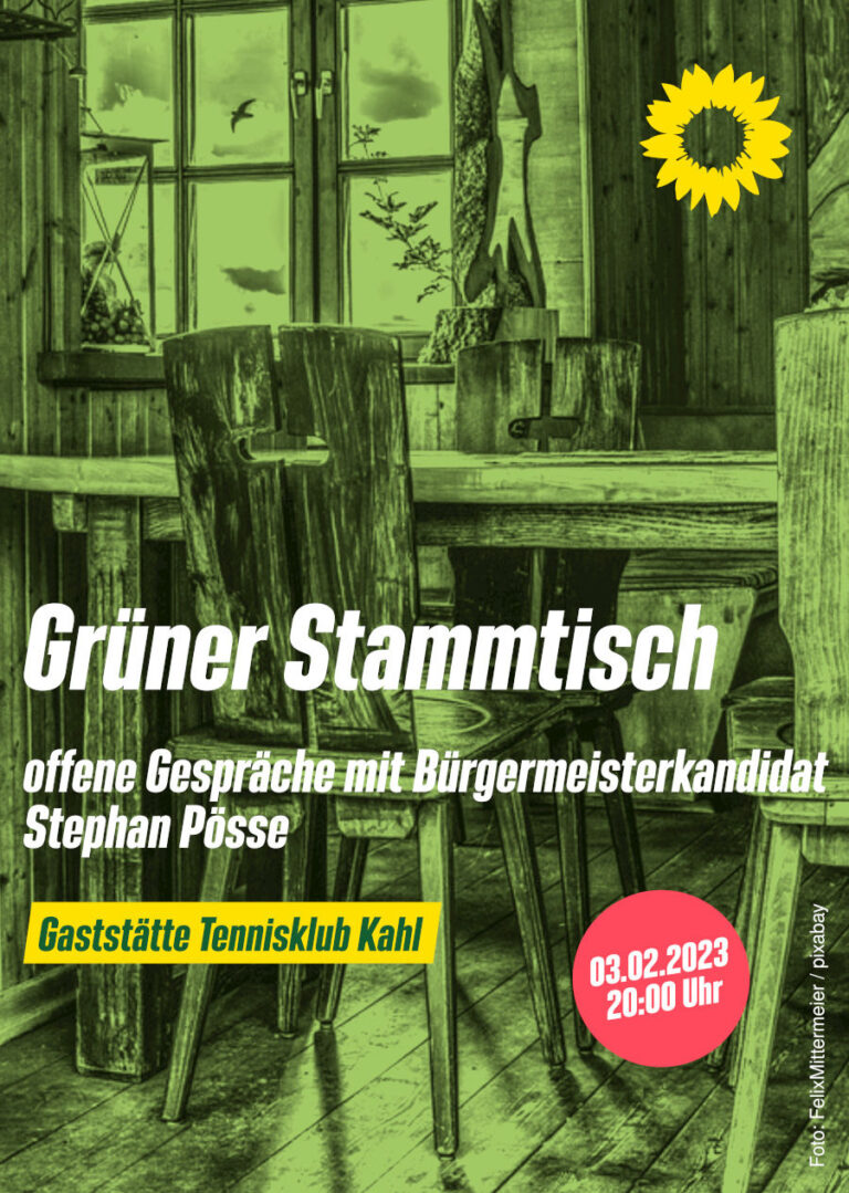 Grüner Stammtisch