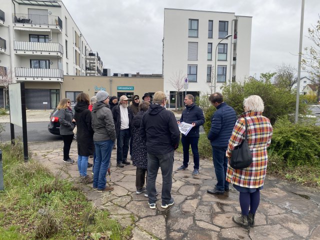 Stephan Pösse vor Ort – Lokaltermin im Ortsteil Heide 04.04.2023