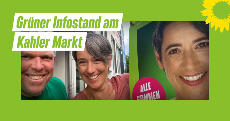 Infostand am Markt