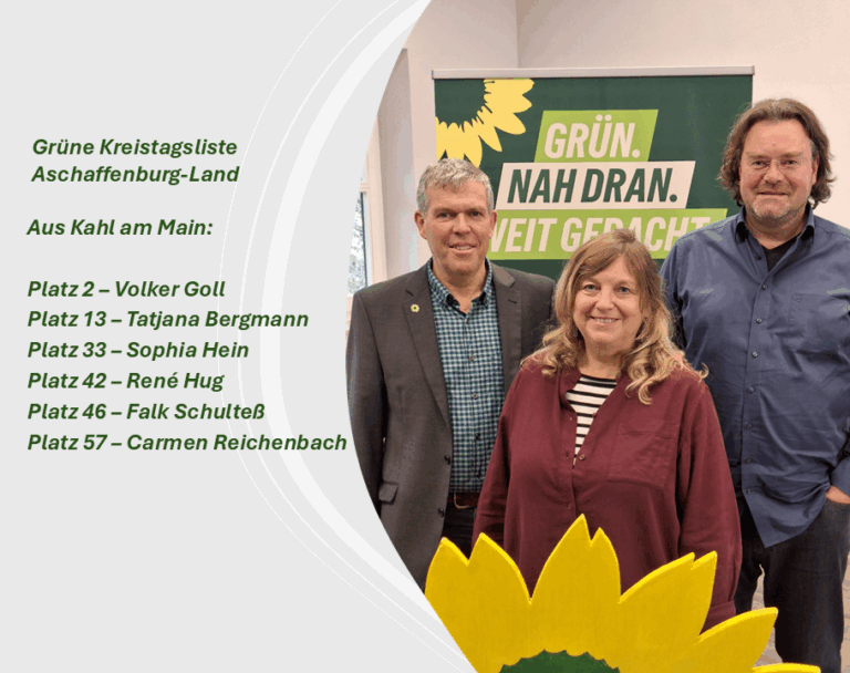 Grüne Kreistagsliste  – Aschaffenburg-Land