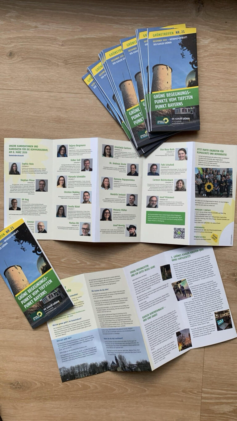 Der Grünstreifen Nr. 21 ist da