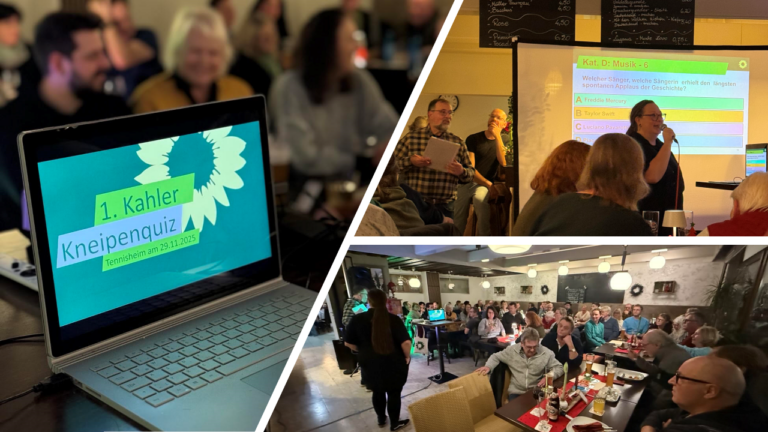 1. Grünes Kahler Kneipen-Quiz wird fortgesetzt