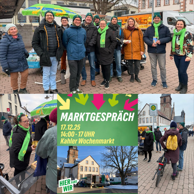 Mit Ihnen auf dem letzten Wochenmarkt des Jahres