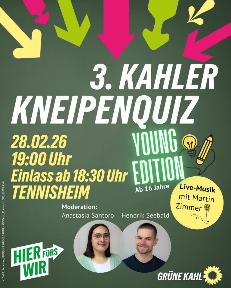 3. Kahler Kneipenquiz – Young-Edition am 28. Februar