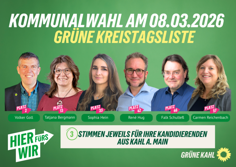 Grüne Kreistagsliste  – Aschaffenburg-Land
