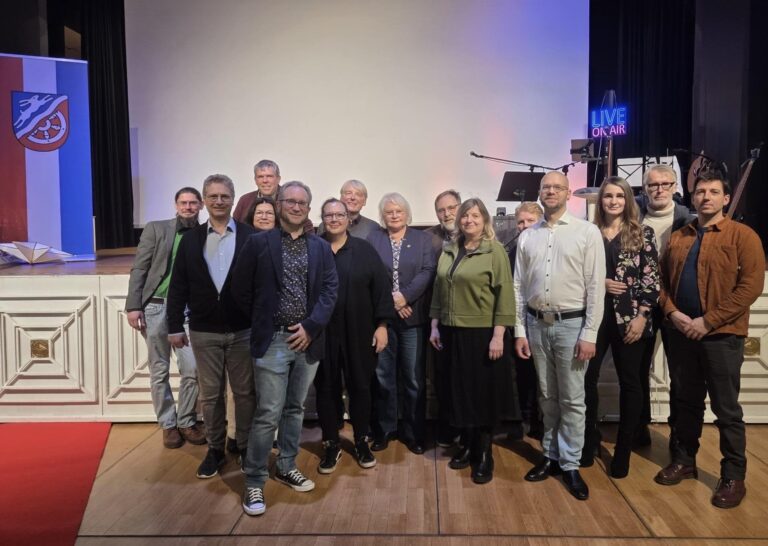 Viele Grüne Kandidierenden beim Neujahrsempfang der Gemeinde Kahl