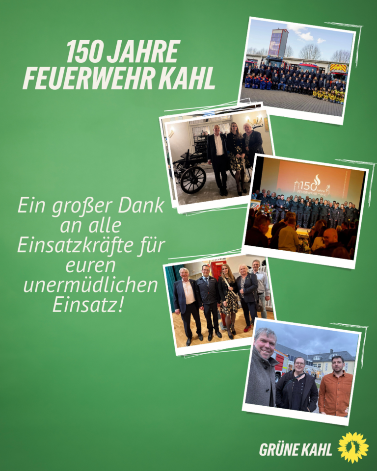150 Jahre Feuerwehr Kahl 🚒💚
