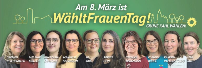 Heute ist Wahltag und Weltfrauentag
