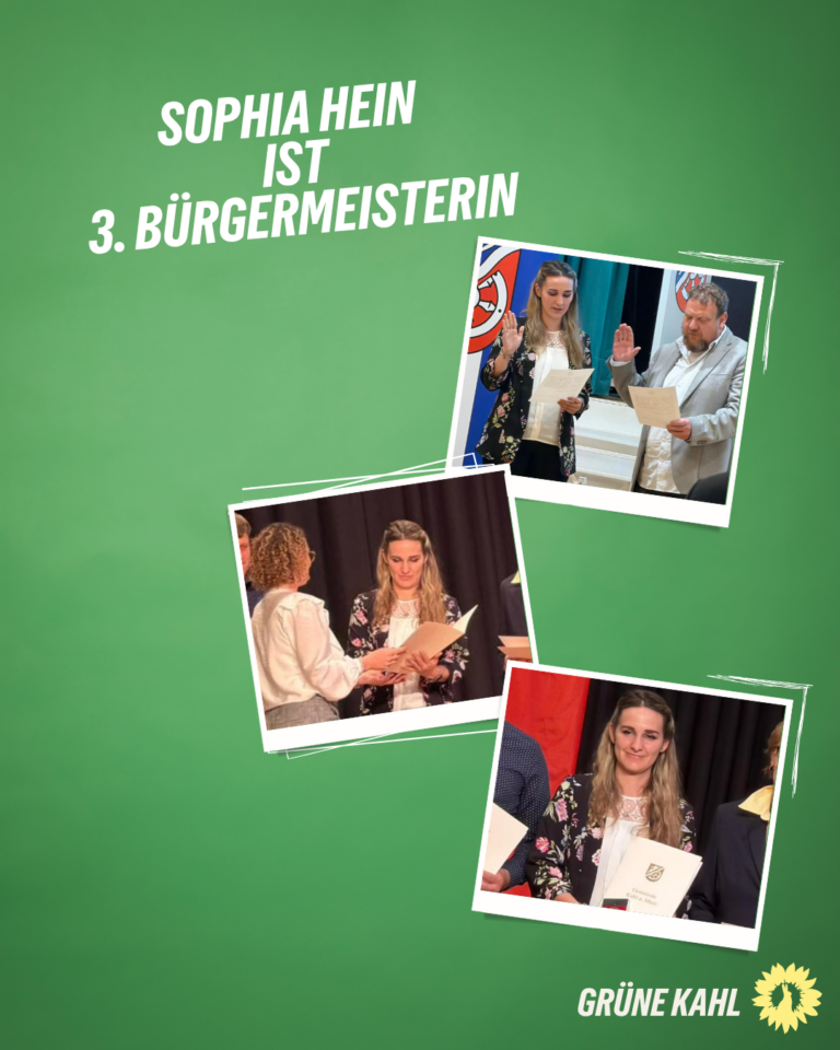 Sophia Hein ist 3. Bürgermeisterin